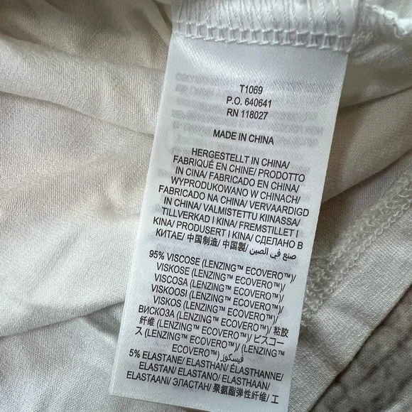 Boden WOMEN'S US 6 Ivory Smocked Yoke Gold Metallic Top Blouse Shirt NEW. 46 - Picture 7 of 7